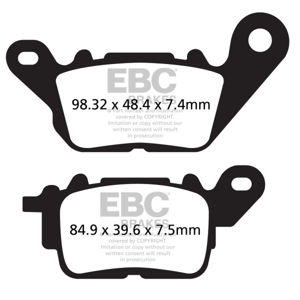 EBC Ebc sfa694hh brake pads
